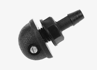 Жиклер омывателя 2101-09 круглый 1й (на гайке) а07979