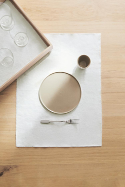 ZARA HOME ЛЬНЯНАЯ САЛФЕТКА, ЭКРЮ