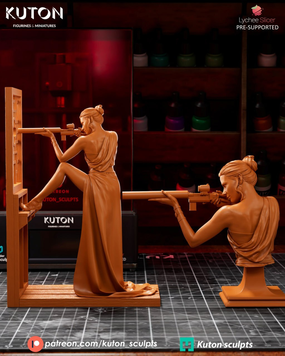 Лиза Наемный убийца Фигурка