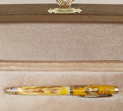 Коллекционная ручка Parker с ручной росписью Палех "по мотивам Дали"