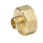Переход латунь Ду 25х20 (1"х3/4") ВР/НР VALFEX VF.592.L.100.034