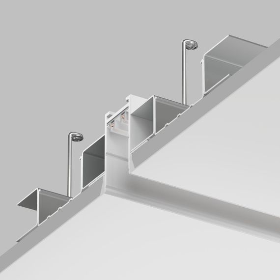 Шинопровод встраиваемый однофазный Denkirs Smart Hide TR2013-WH