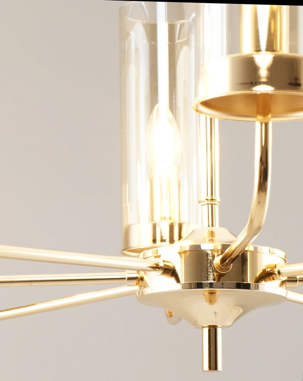 Люстра на штанге Moderli METRIC V10021-8P