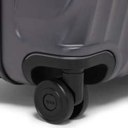 Чемодан средний расширяемый/Grey text