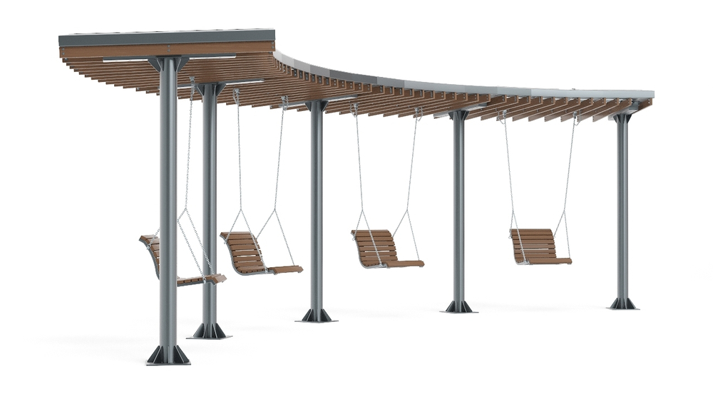 Навес с качелями SK00333