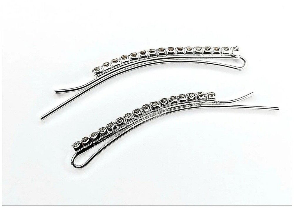 Заколки. Невидимка со стразами.