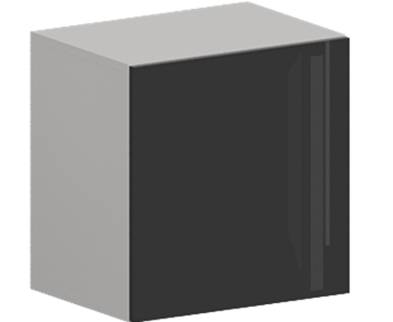 Кухня Модуль ШВГ 459 Ликата / Графит Глянец