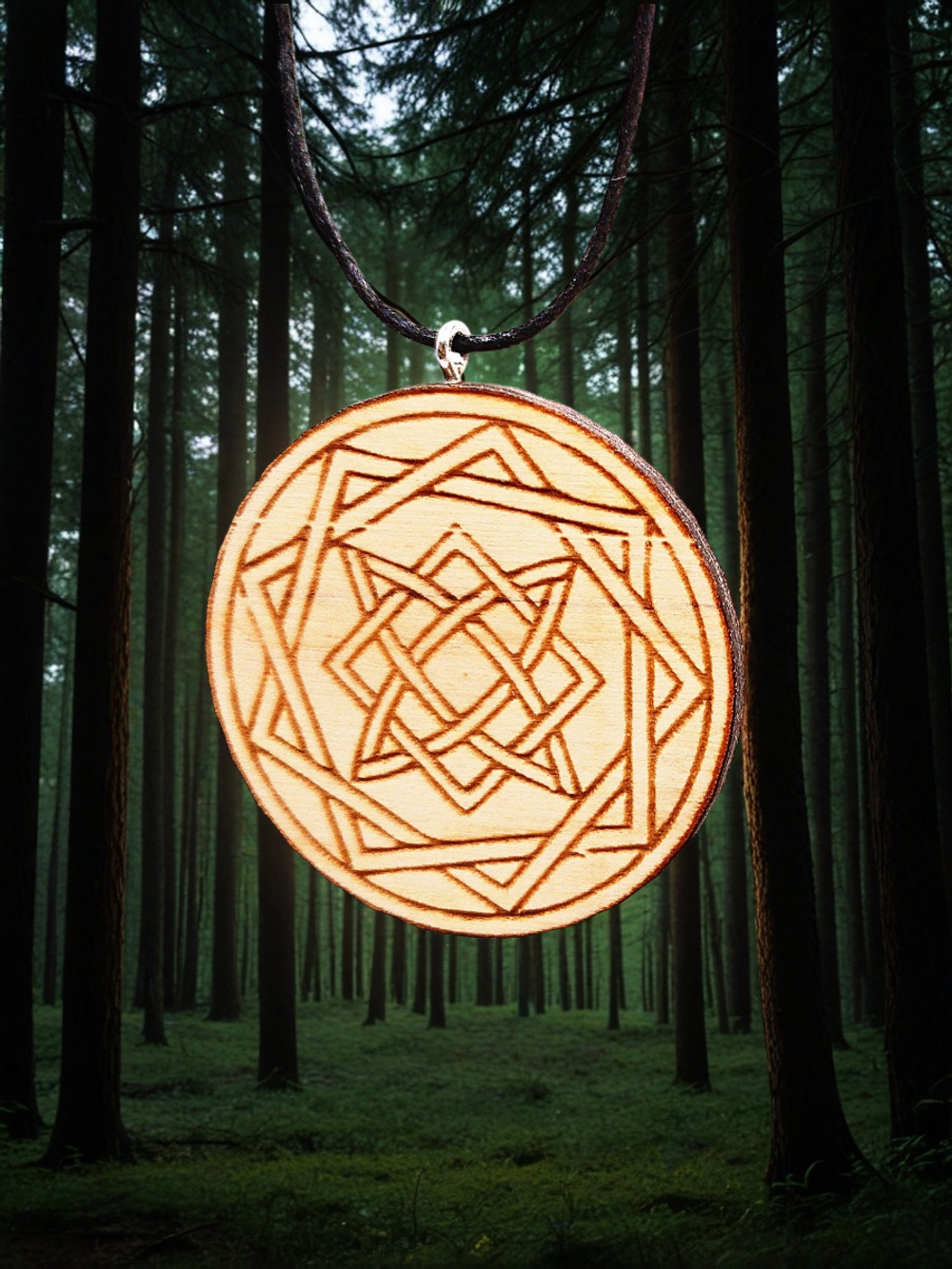 Кулон оберег Квадрат Сварога