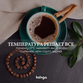 Температура для кофе