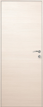 Дверь влагостойкая пластиковая KAPELLI Eco Дуб Неаполь кремовый поперечный + коробка