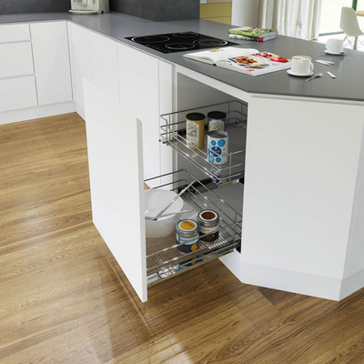 Vauth-Sagel Корзина SAPHIR, 2 шт., выдвижной фасад 450 мм, хром