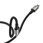 Type-C Кабель Baseus Zinc Magnetic Cable Type-C 100W (20V/5A) 1.2m - Black