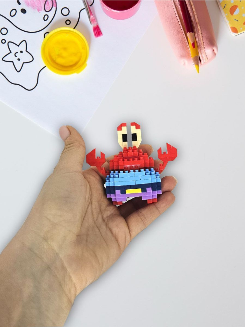 Конструктор 3D Bricks Мистер Крабс 6+ (149д)