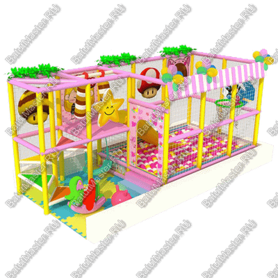 Детский игровой лабиринт «Пчелиный баскетбол»