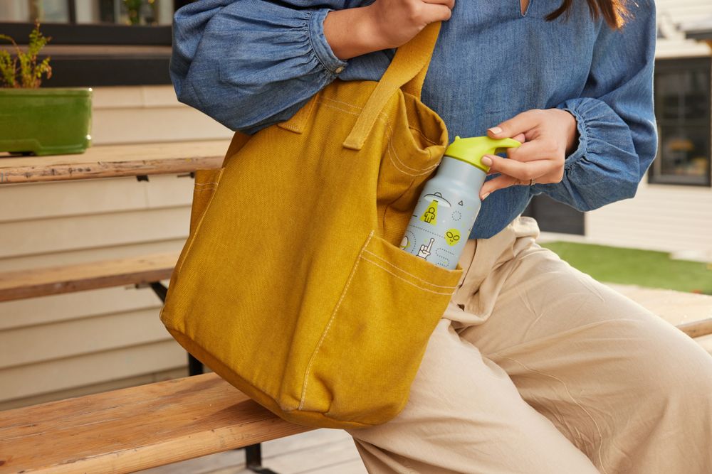 Детская термобутылка Klean Kanteen Insulated Kid Classic Flip Sport 12oz (355 мл) Mountain Scape