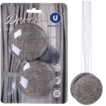 Подхват для штор на магните «Классика черный» 5см S1887