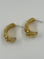 Серьги полукольца