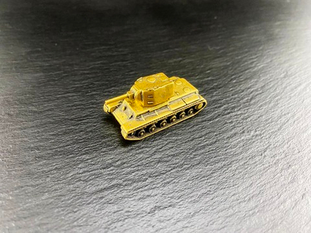 Танк. КВ-2(подвижная башня)