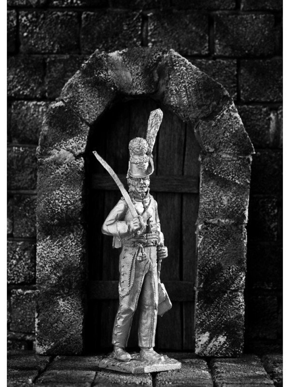 Оловянный солдатик Рядовой королевского Лейб-гвардии конного полка, 1807 г