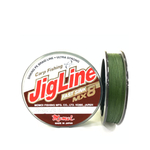 Плетеный шнур для рыбалки Momoi JigLine FAST SINK 0,18 мм, 12,0 кг, 100 м, хаки