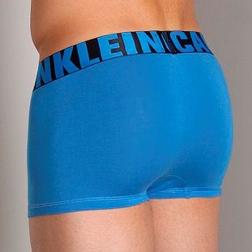 Мужские трусы боксеры синие Calvin Klein
