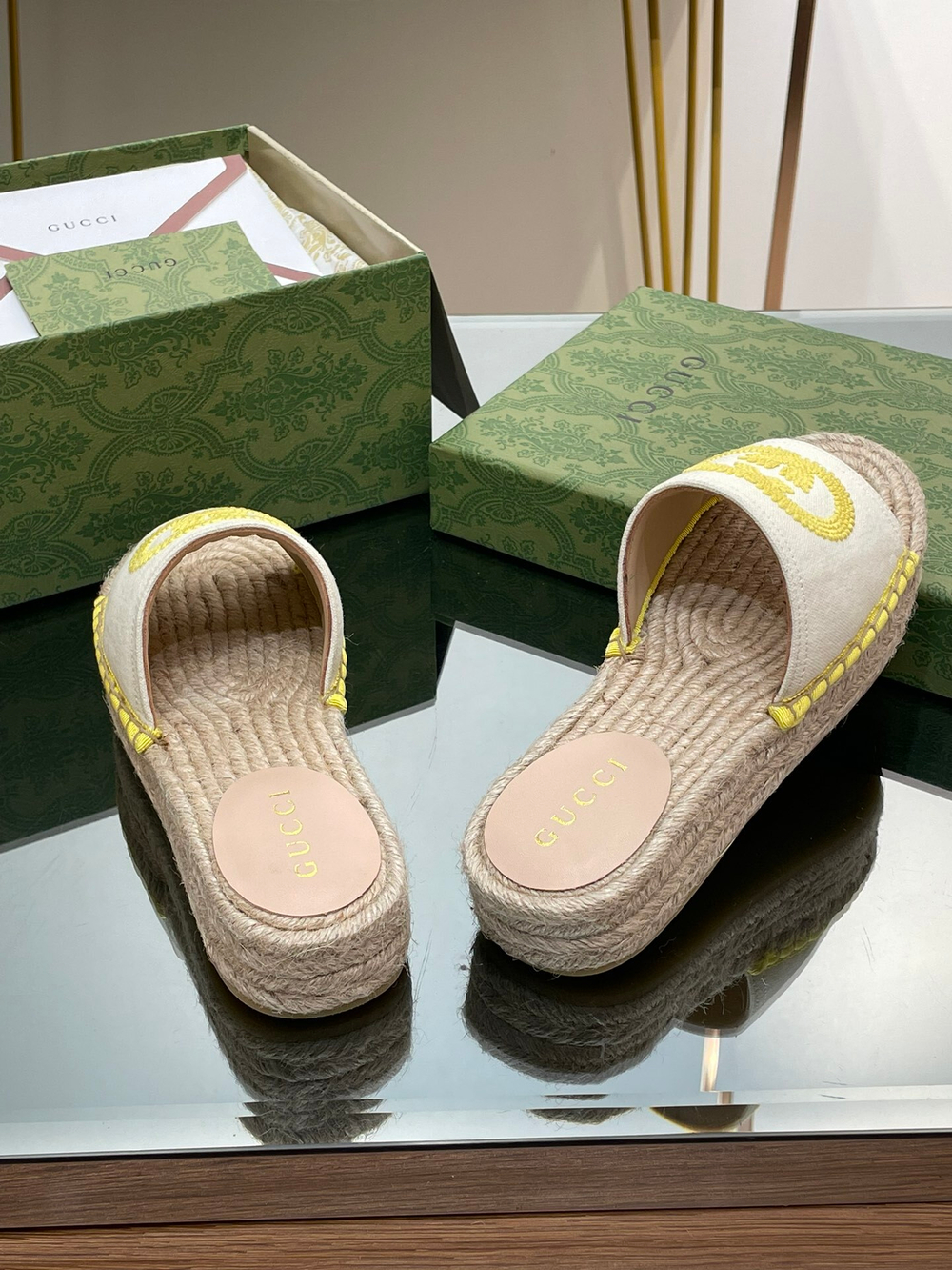 Gucci Espadrille Slide