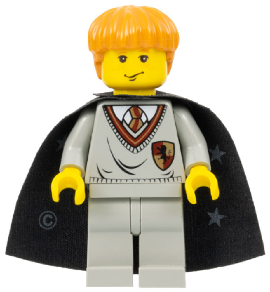 Минифигурка LEGO hp007 Рон Уизли (Без волос и плаща)