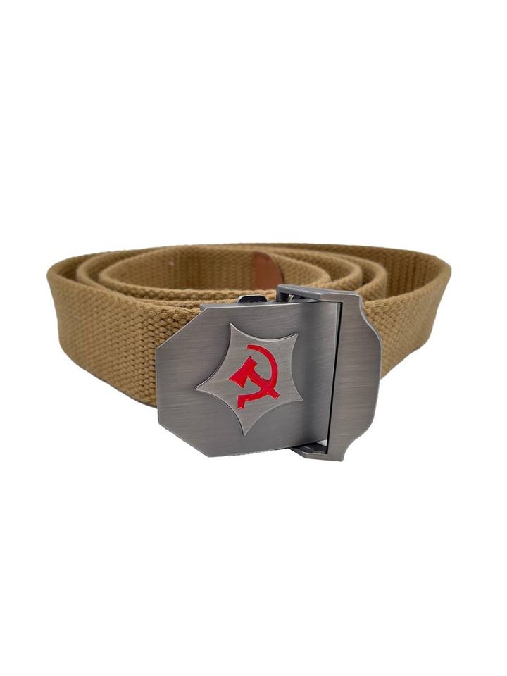 Ремень тактический брючный Звезда Серп и Молот (олива)