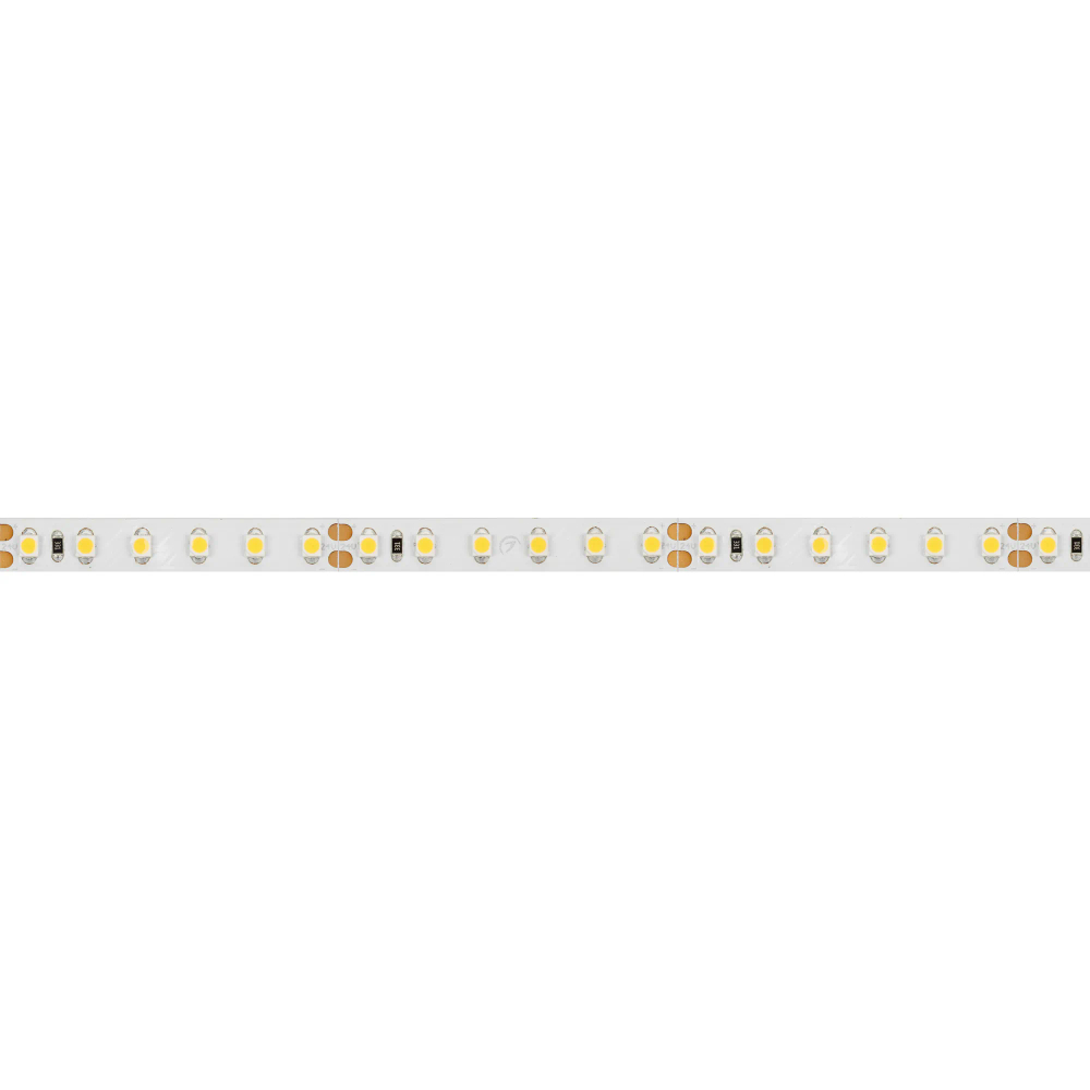 Светодиодная лента RT 2-5000 24V Warm2700 2x (3528, 600 LED, LUX) (Arlight, 9.6 Вт/м, IP20) 010346(B)