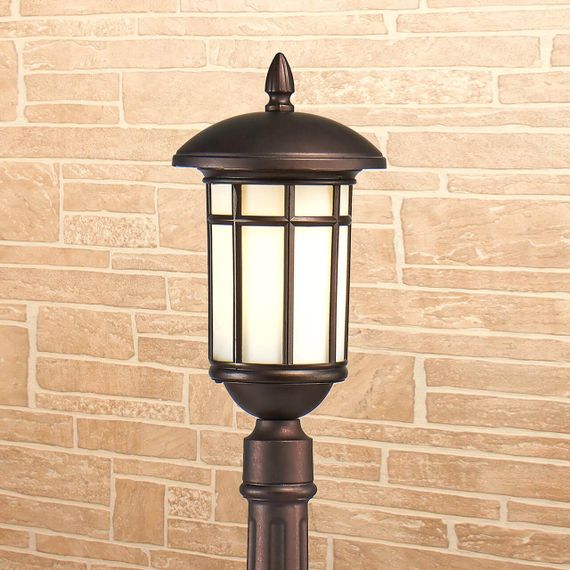 Уличный светильник Elektrostandard Lepus F кофейное золото GL 1016F a043645