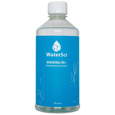 WaterSci Remineral KH+, 500 ml. Концентрат реминерализатора KH+
