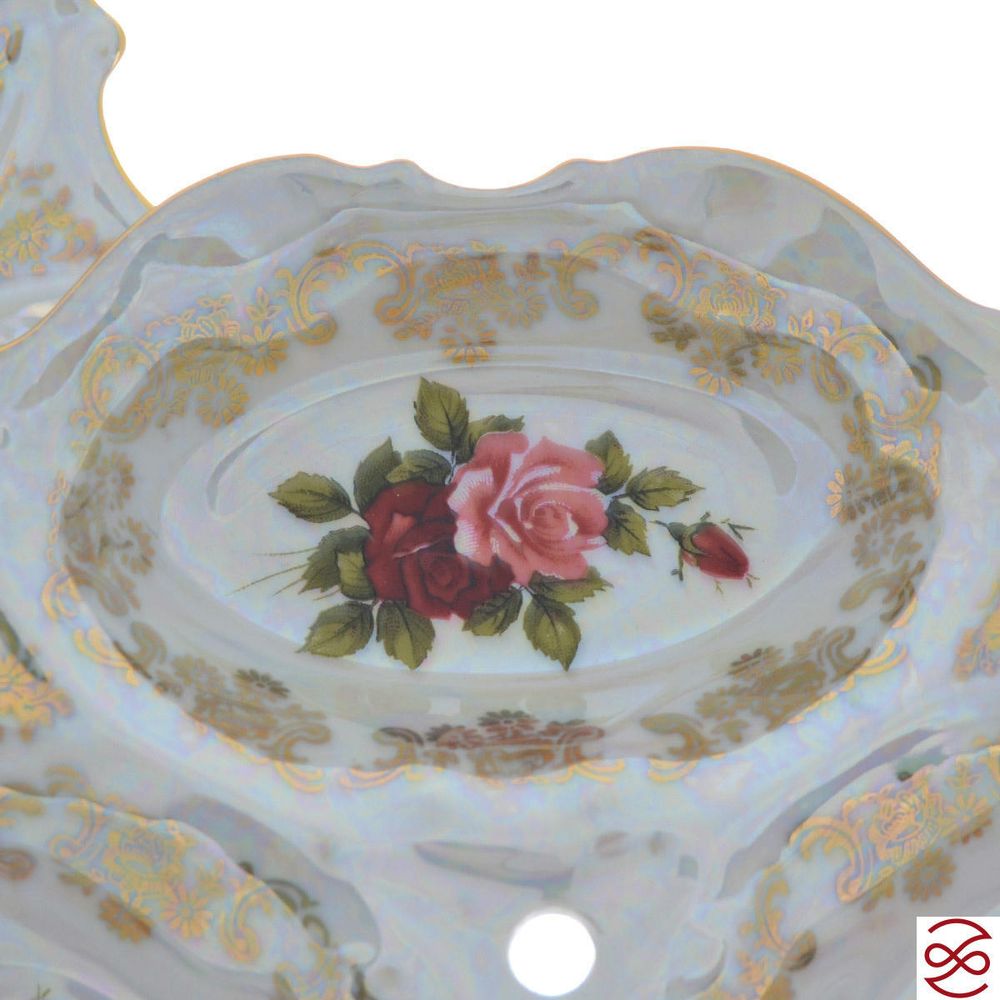 Этажерка (горка) Queen's Crown ARISTOKRAT Роза 2 яруса