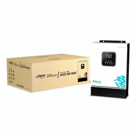 Комплект ИБП Stark 3000 INV MAX + литиевый АКБ VEKTOR LFP 25,6-200 Smart, 200 Ач