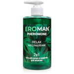 Гель для душа и шампунь Биоритм RELAX, мужской, 2в1, с феромонами, 430мл