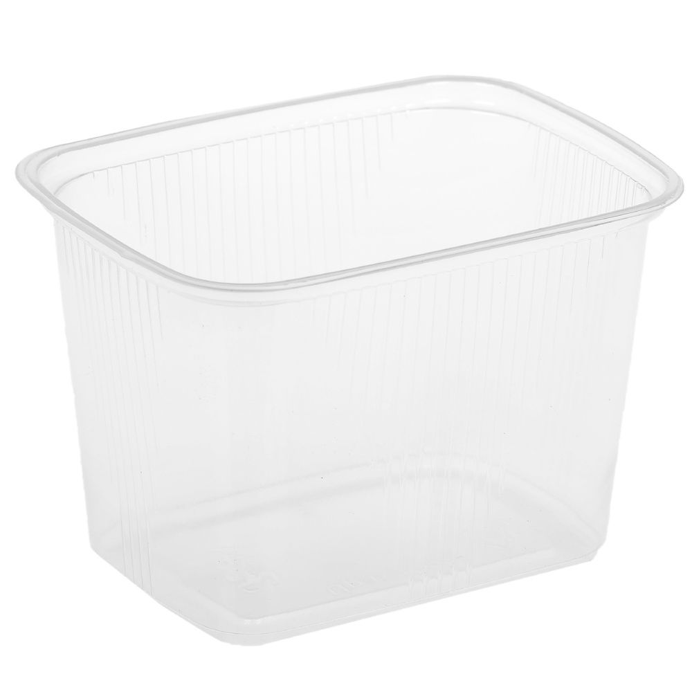 Контейнер без крышки У-Юнити 350г ПРЯМОУГ (100шт/1000)