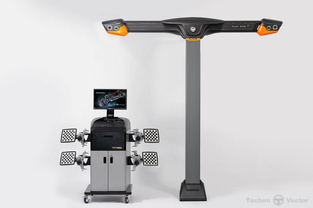 ТехноВектор (T 7204 TAS) стенд сход-развал 3D