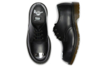 Dr.Martens Casual Leather Shoes Men"s Low top Carbon Black
