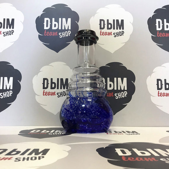 Колба AMY клик Прозрачно-Синяя