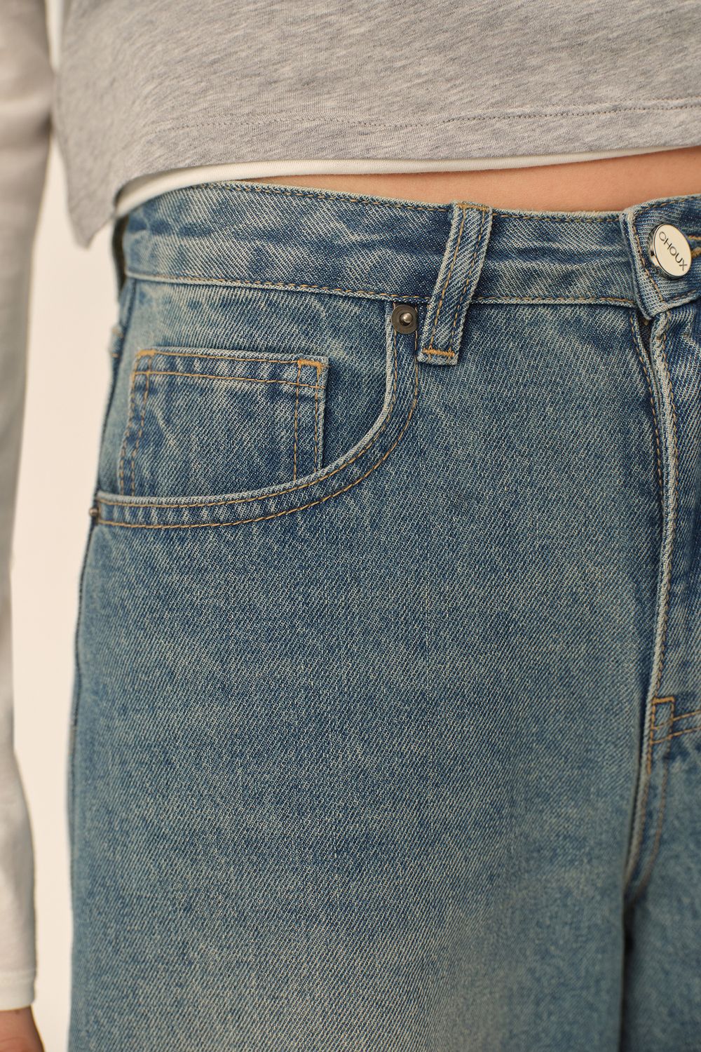 Джинсы (90-s child), синие