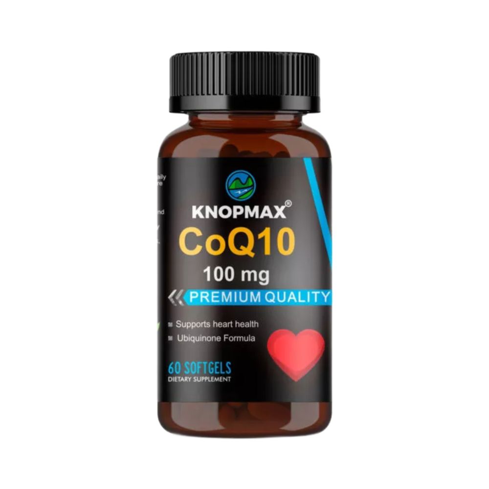 Коэнзим CoQ10 100 мг, 60 капс (Knopmax)