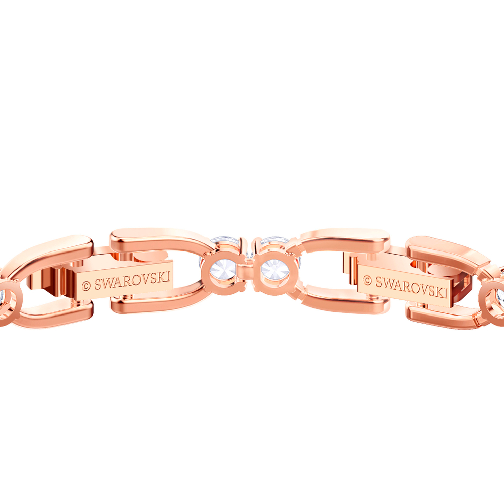 TENNIS:BRACELET RND DLX CZWH/ROS M 5464948