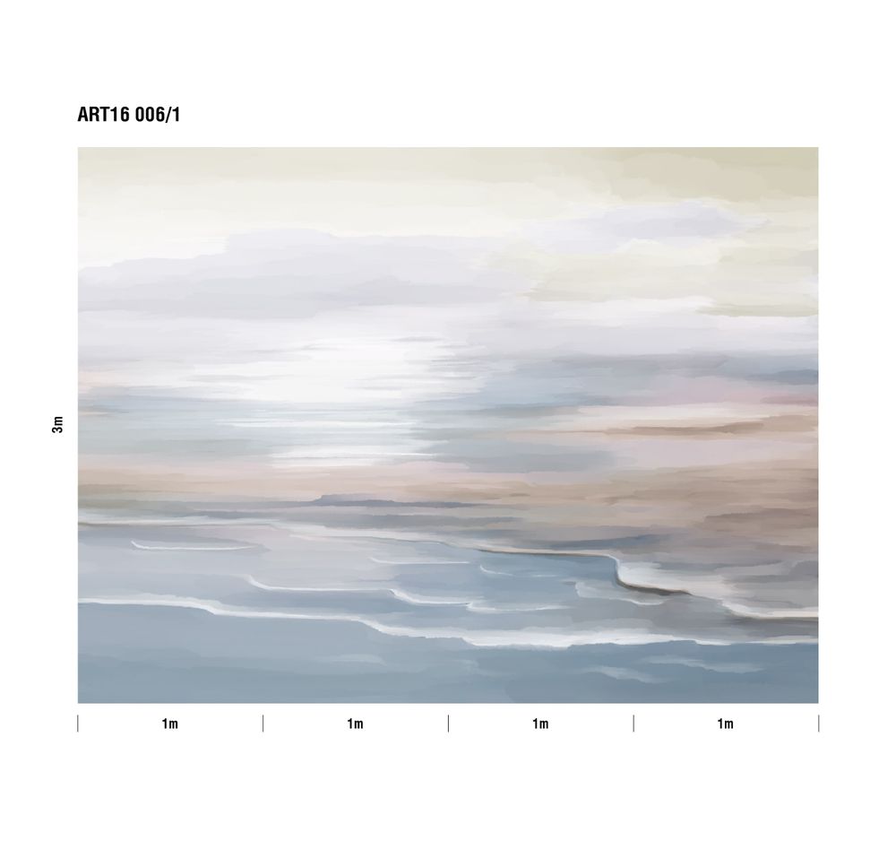 Пейзаж 2 Лазурный берег панно