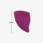 Менструальная чаша Fun Cup Size B (Цвет: бирюзовый)