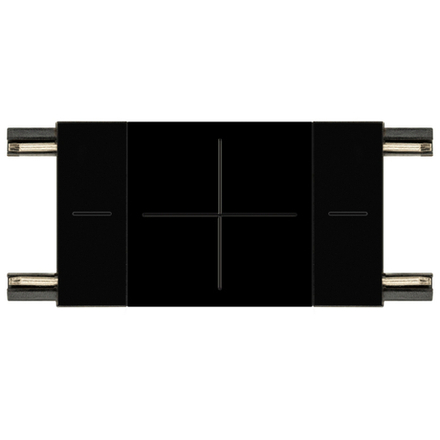 Коннектор питания ЭРА TRM-S5-SC BK для магнитного шинопровода прямой черный для системы S5