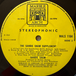 Sandie Shaw ‎– The Sandie Shaw Supplement (Англия 1969г.) Т