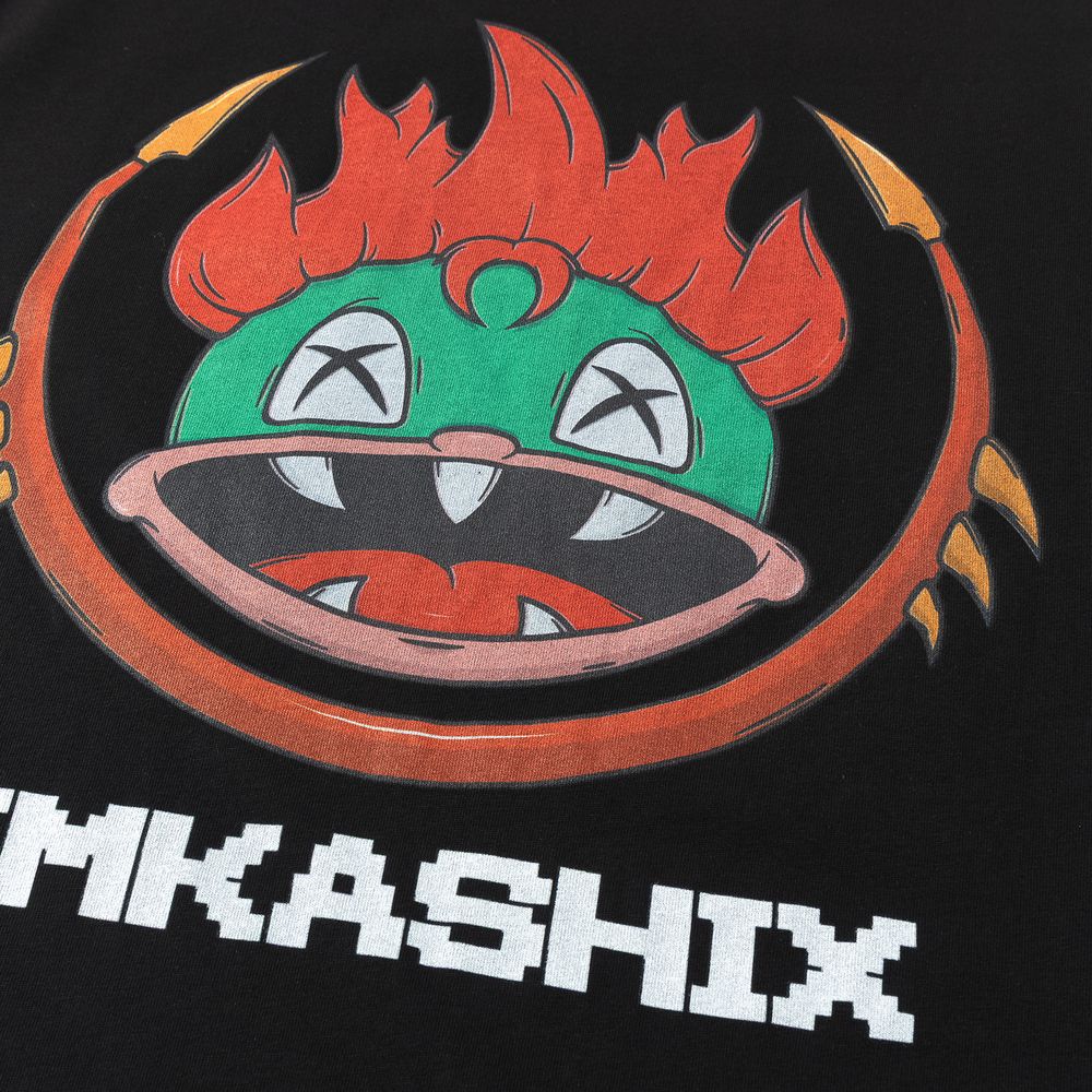 Футболка Ymkashix 8-bit черная