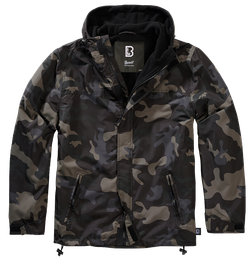 Brandit FRONTZIP WINDBREAKER darkcamo