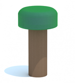 Резиновая фигура 3D Грибочки для детских площадок