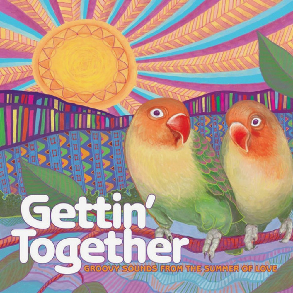 Сборник / Getting' Together - Groovy Sounds Of The Summer Of Love (Coloured Vinyl)(LP)