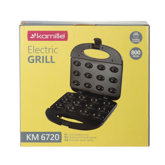 Прибор для выпечки орешков 800 Вт. Kamille KM 6720 Орешница